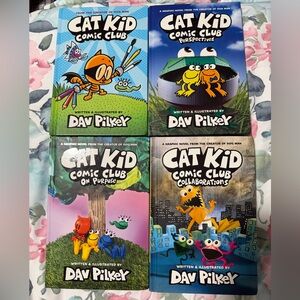 Cat Kid Comic Club Book Set Of 4